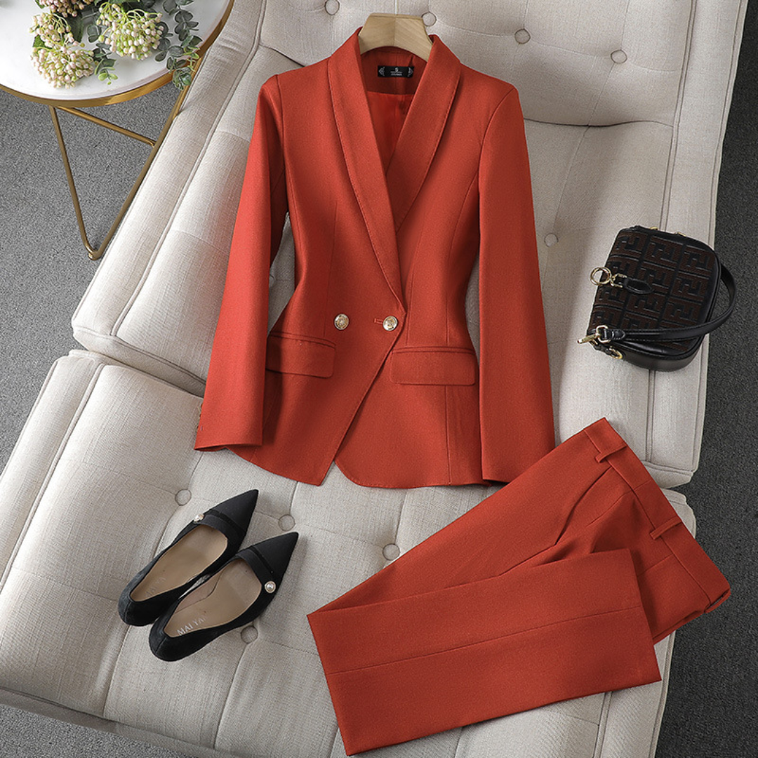 Marcy - Blazer Two-piece Set