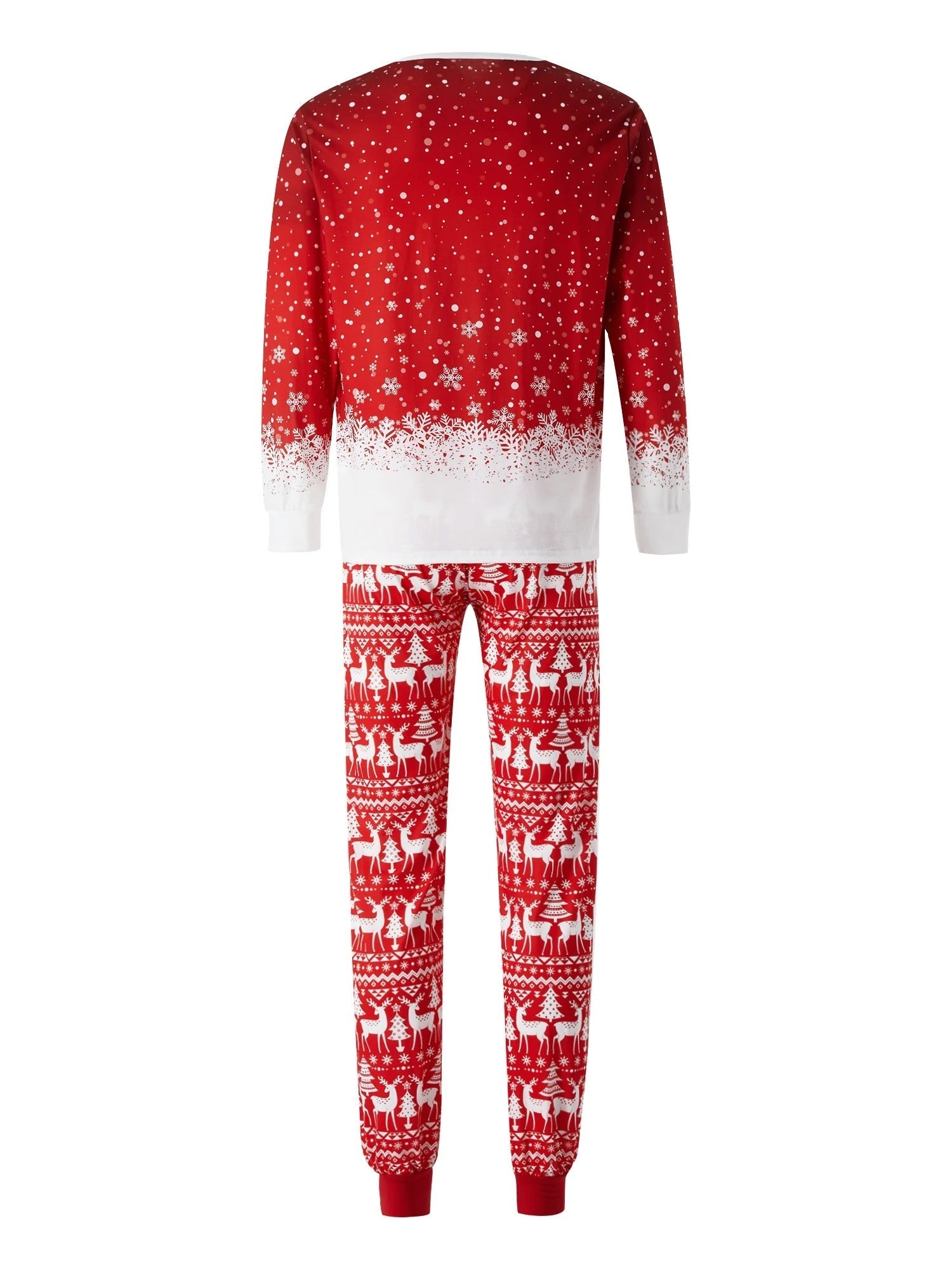 SyncStyle - Snowflake Matching Family Christmas Pajamas Set