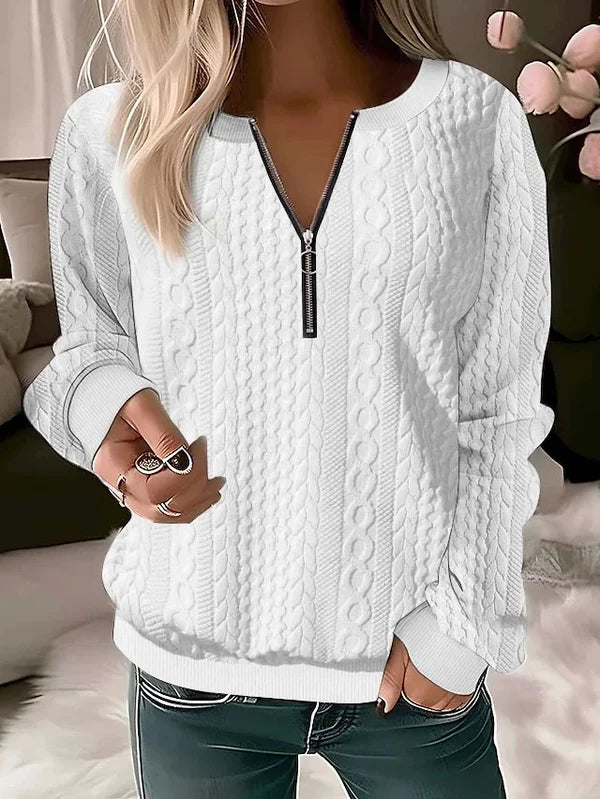 Casual knitted jumper for women