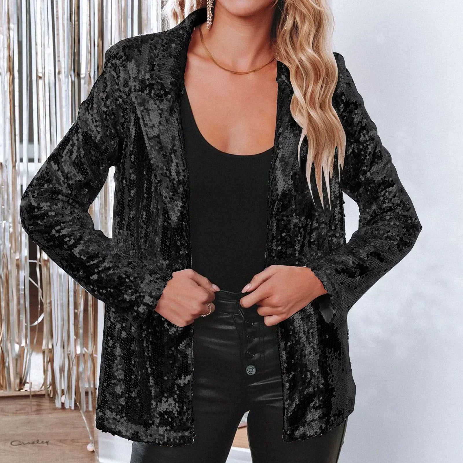 Sequin blazer