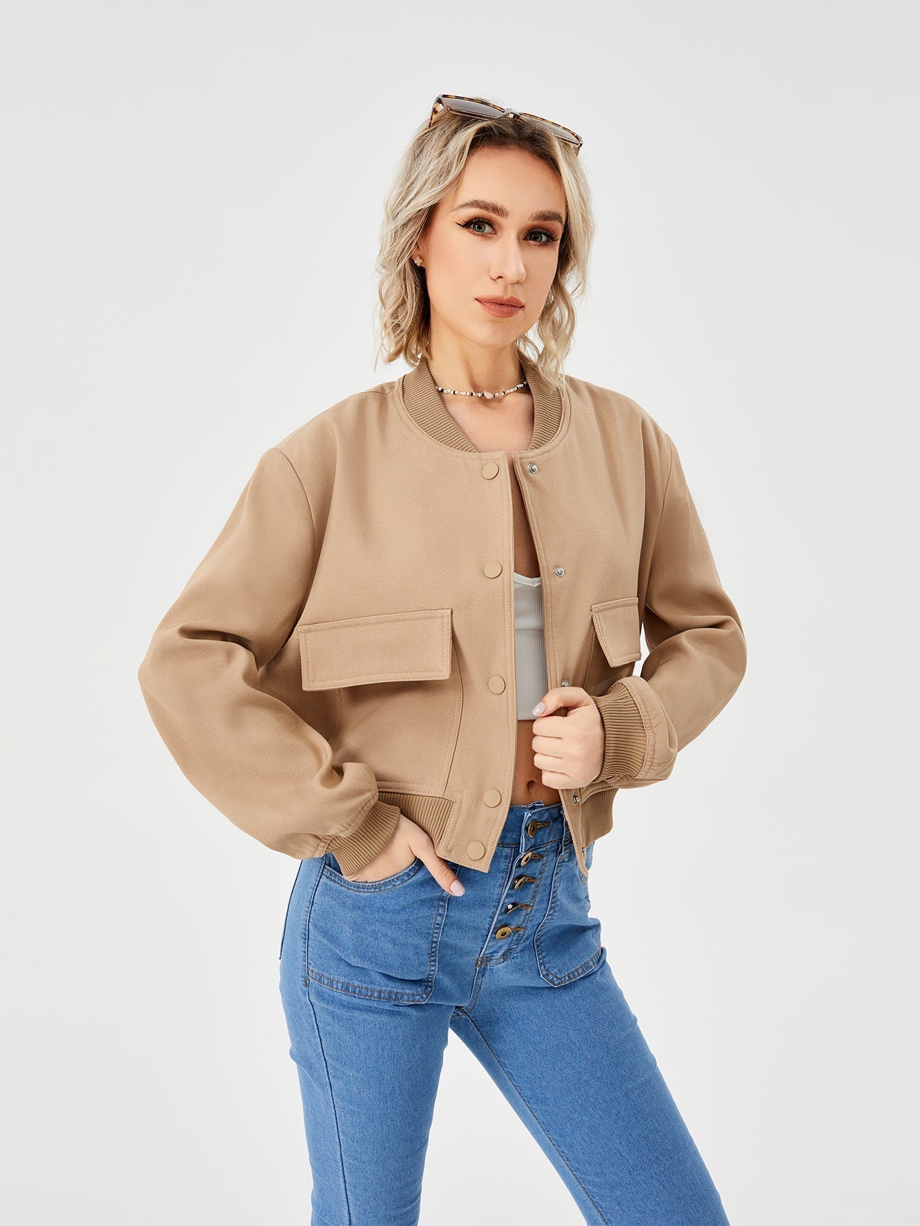 Women's Thin Bomber Jacket