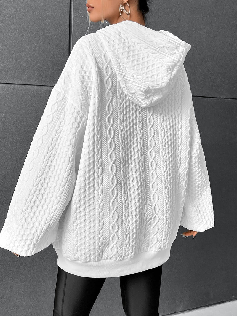 Elegant oversized hoodie