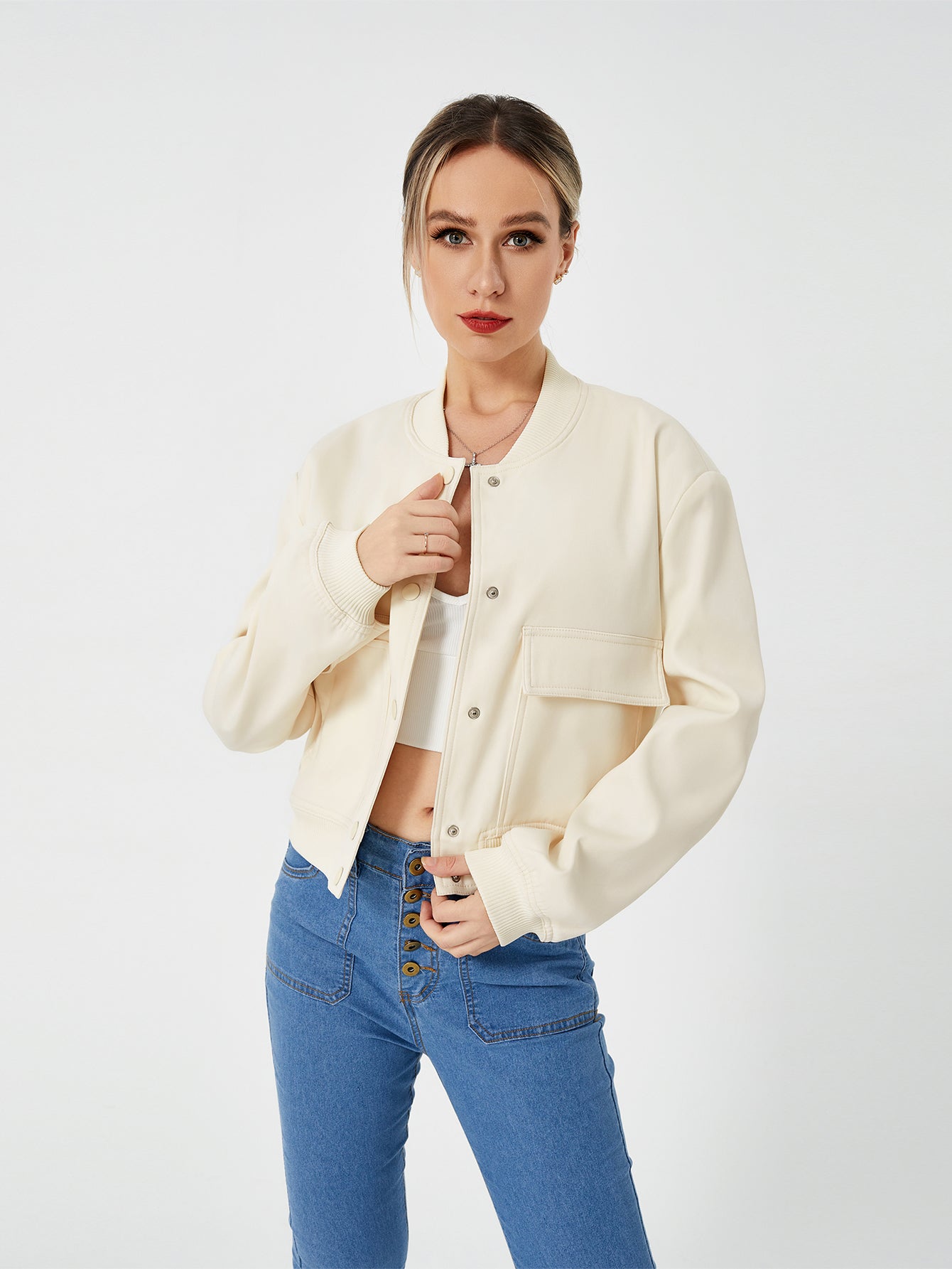 Women's Thin Bomber Jacket