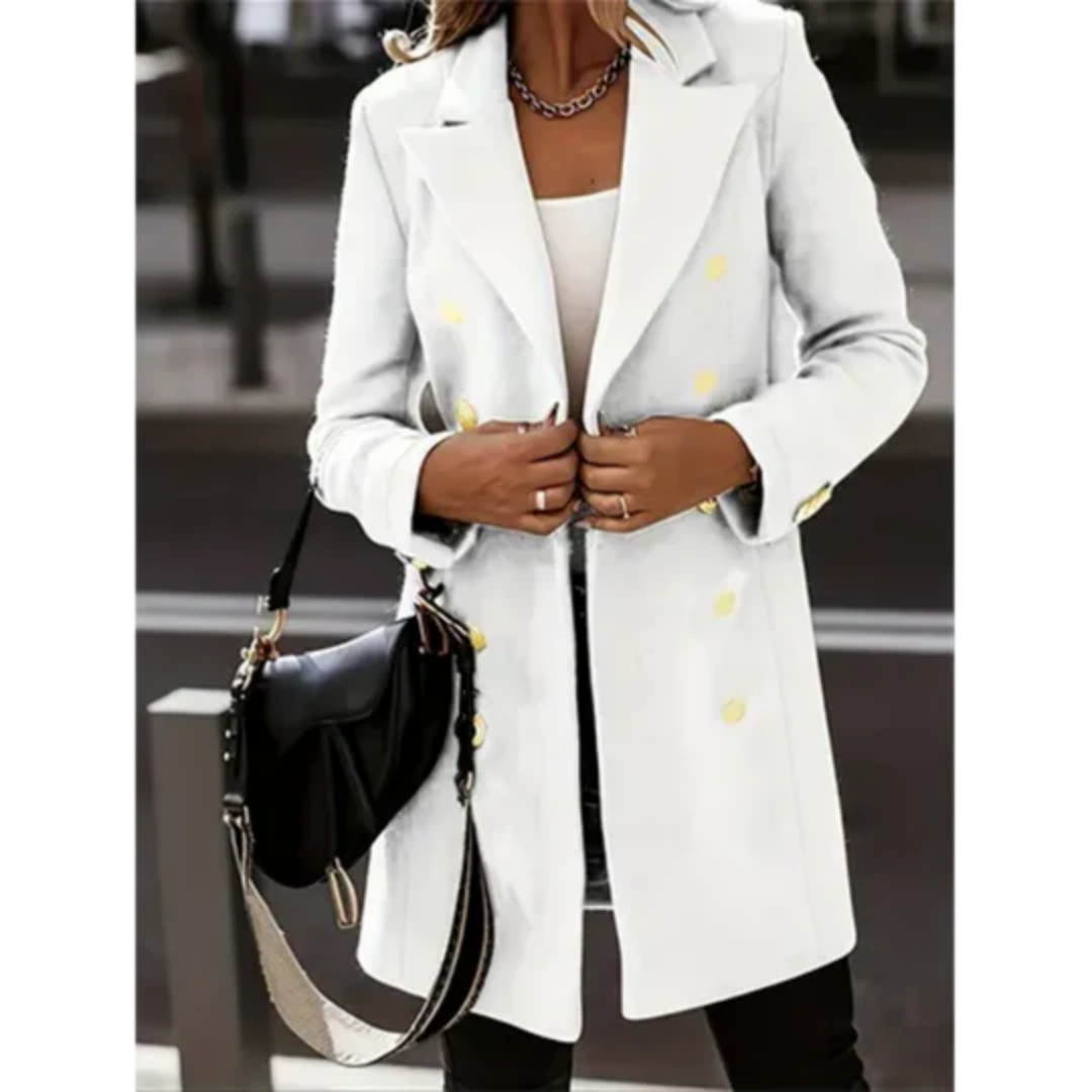 Gianah | Stylish Winter Work Lapel Collar Coat For Women