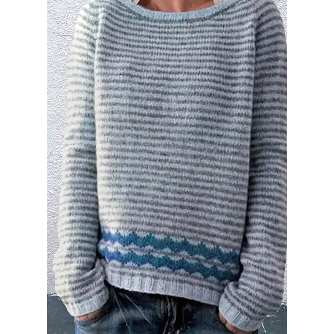 Isoldimen | Warm Winter Round Neck Sweater For Women