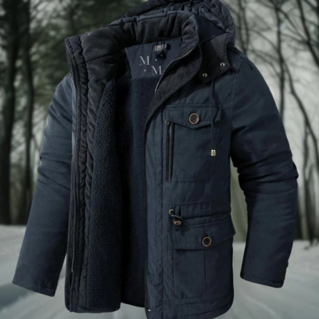 Houston | Thick Winter Jacket With Hood For Men