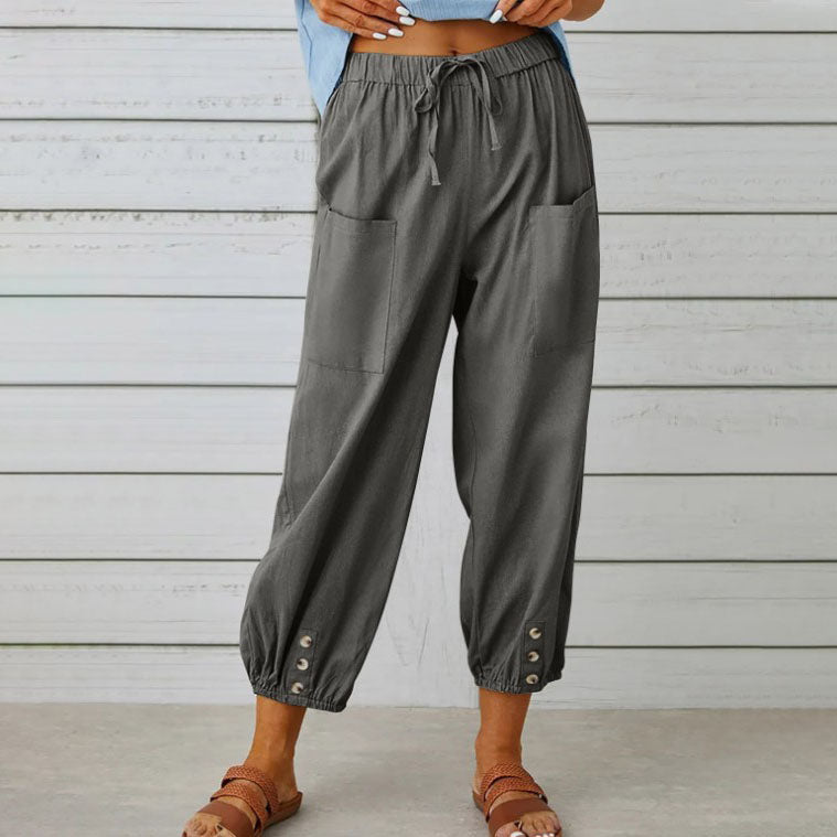 Wide leg pants for women