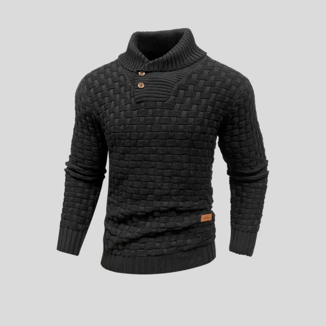 Mac | Knitted Turtleneck Fit Sweater For Men