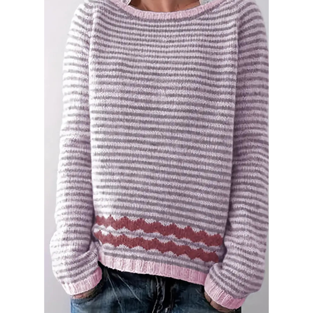 Isoldimen | Warm Winter Round Neck Sweater For Women