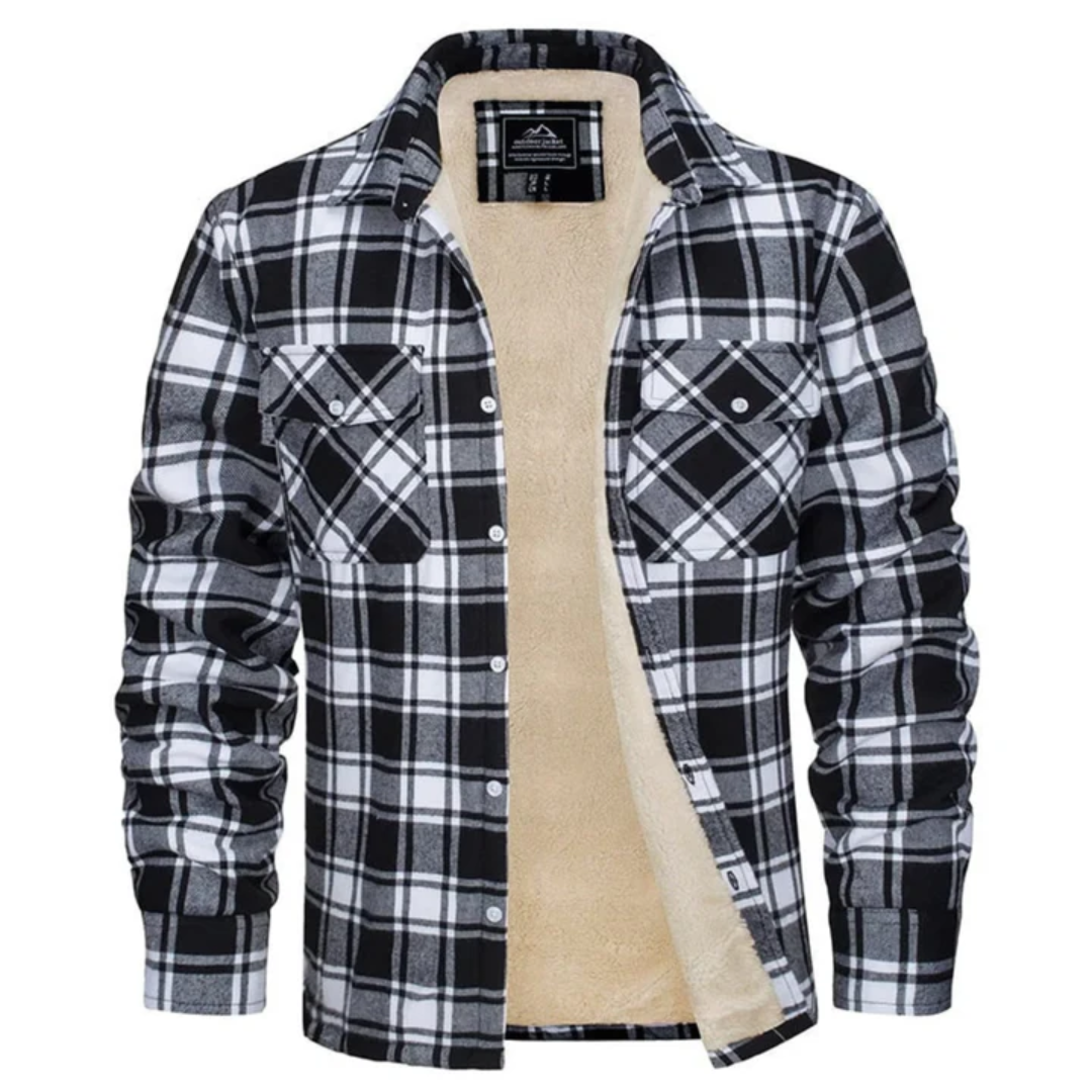 Cedrick | Plaid Long Sleeve Shirt For Men