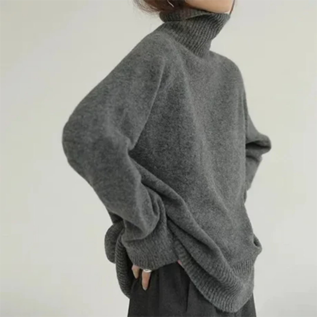 Caresa | Comfortable Winter Turtle Neck  Sweater For Women