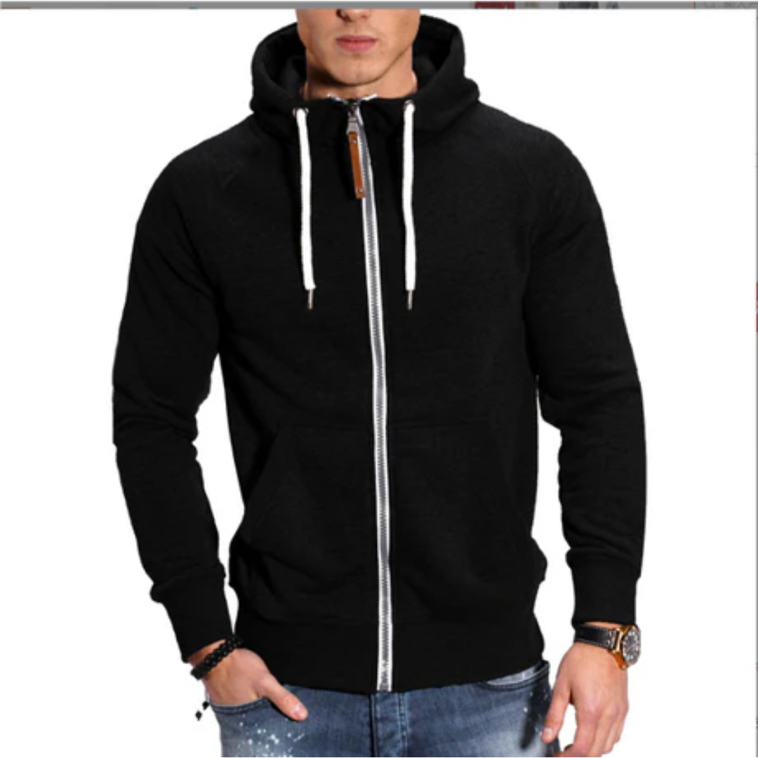 Harvey | Thick Winter Zip Up Jacket For Men