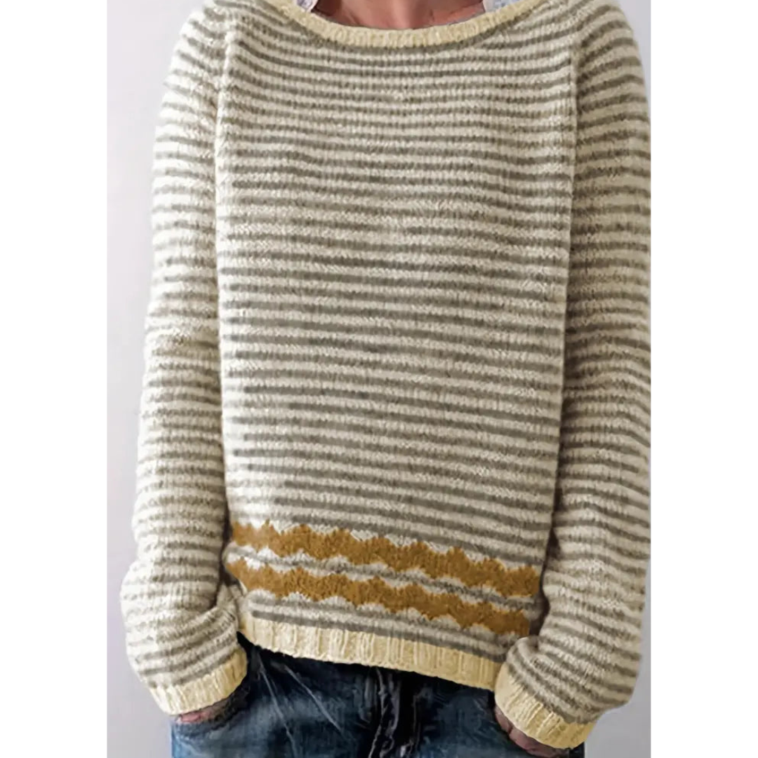 Isoldimen | Warm Winter Round Neck Sweater For Women