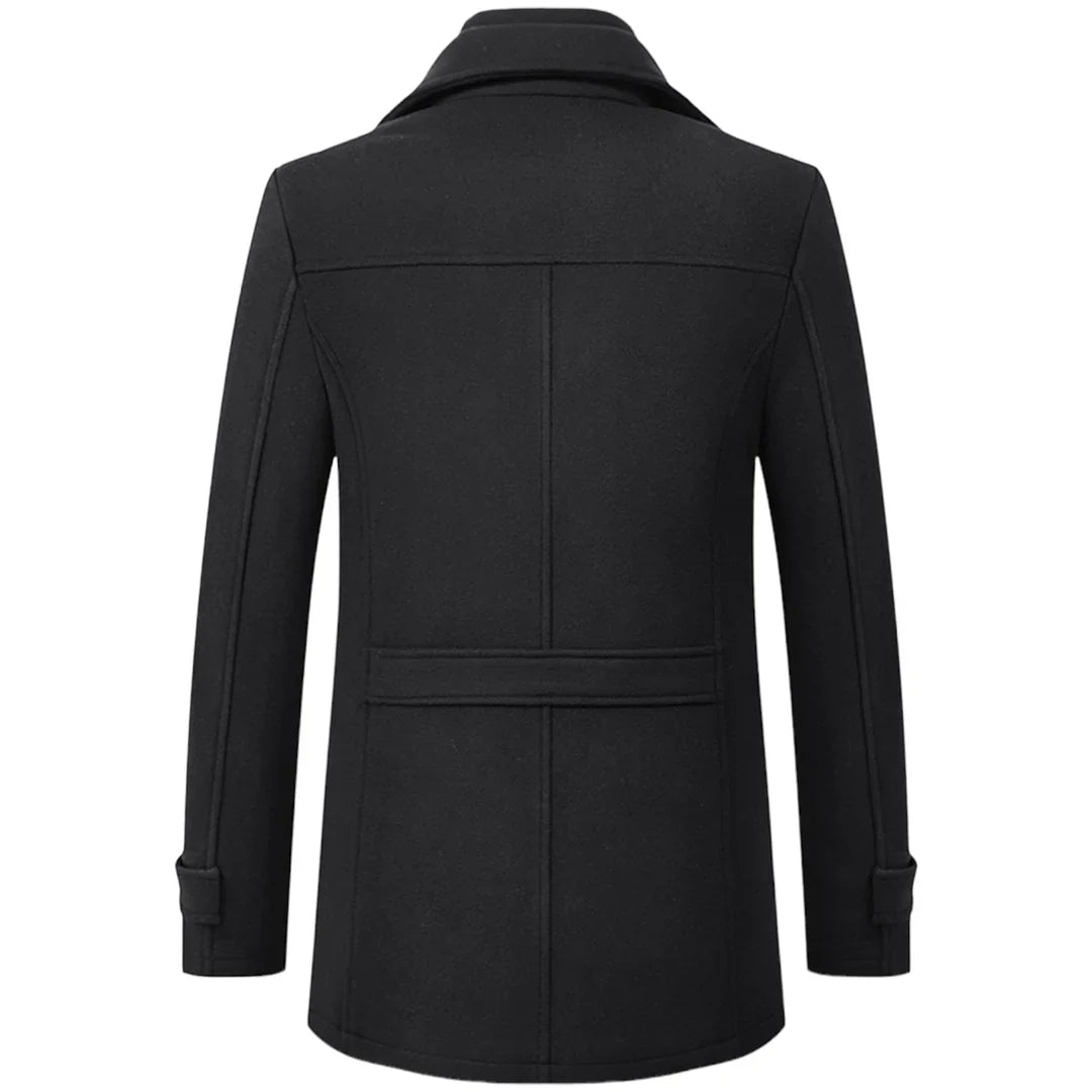 Men's Single-Breasted Winter Coat