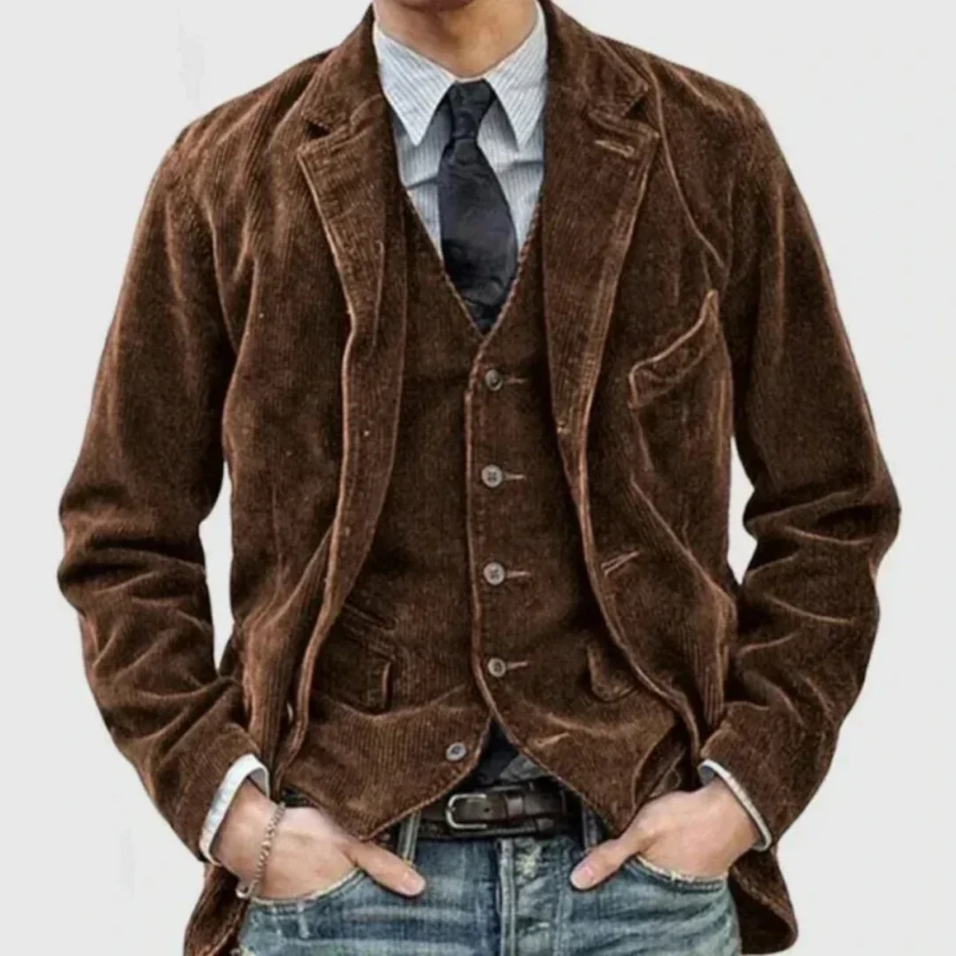 Cyrus | Formal Corduroy Set For Men