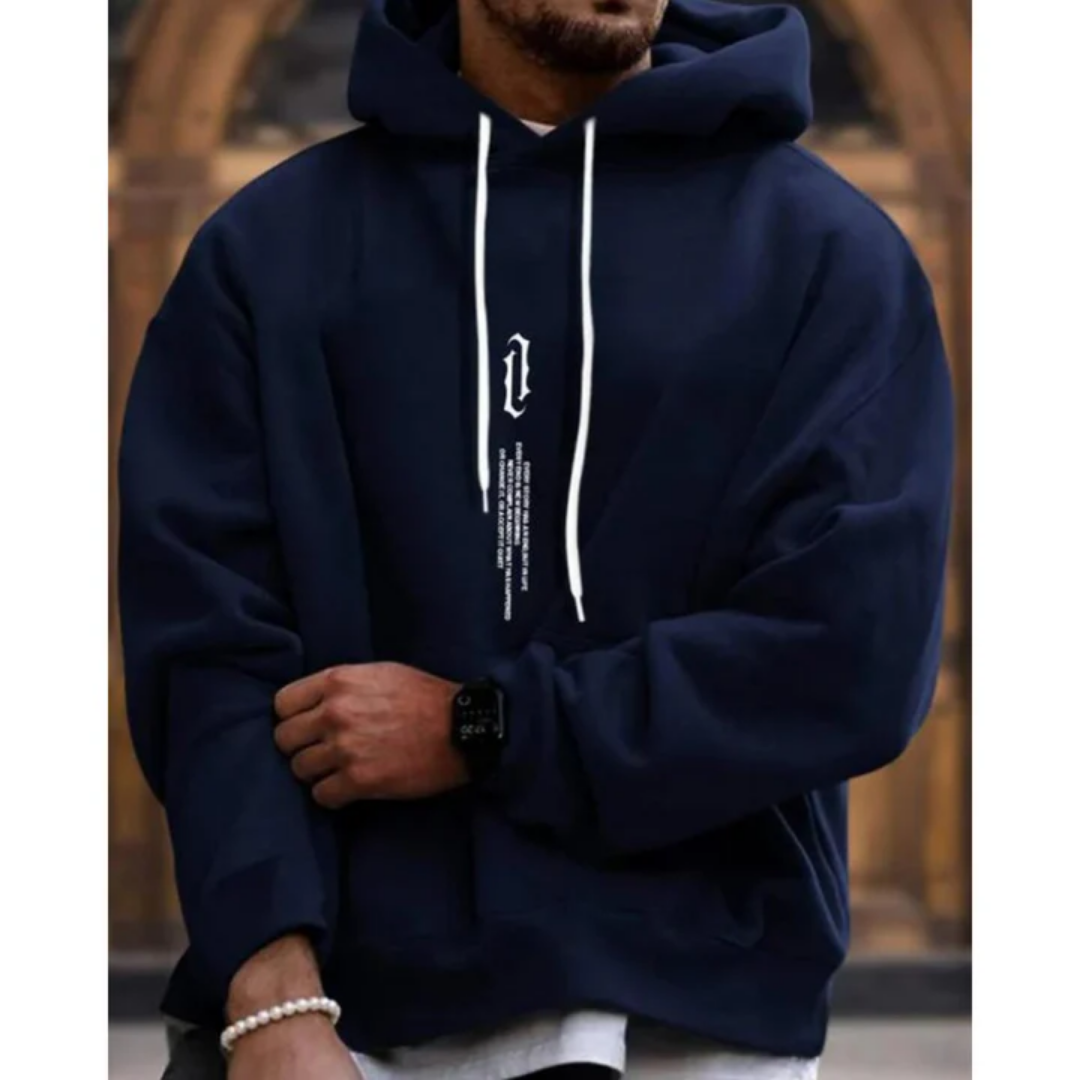 Jorge | Winter Drawstring Hoodie For Men