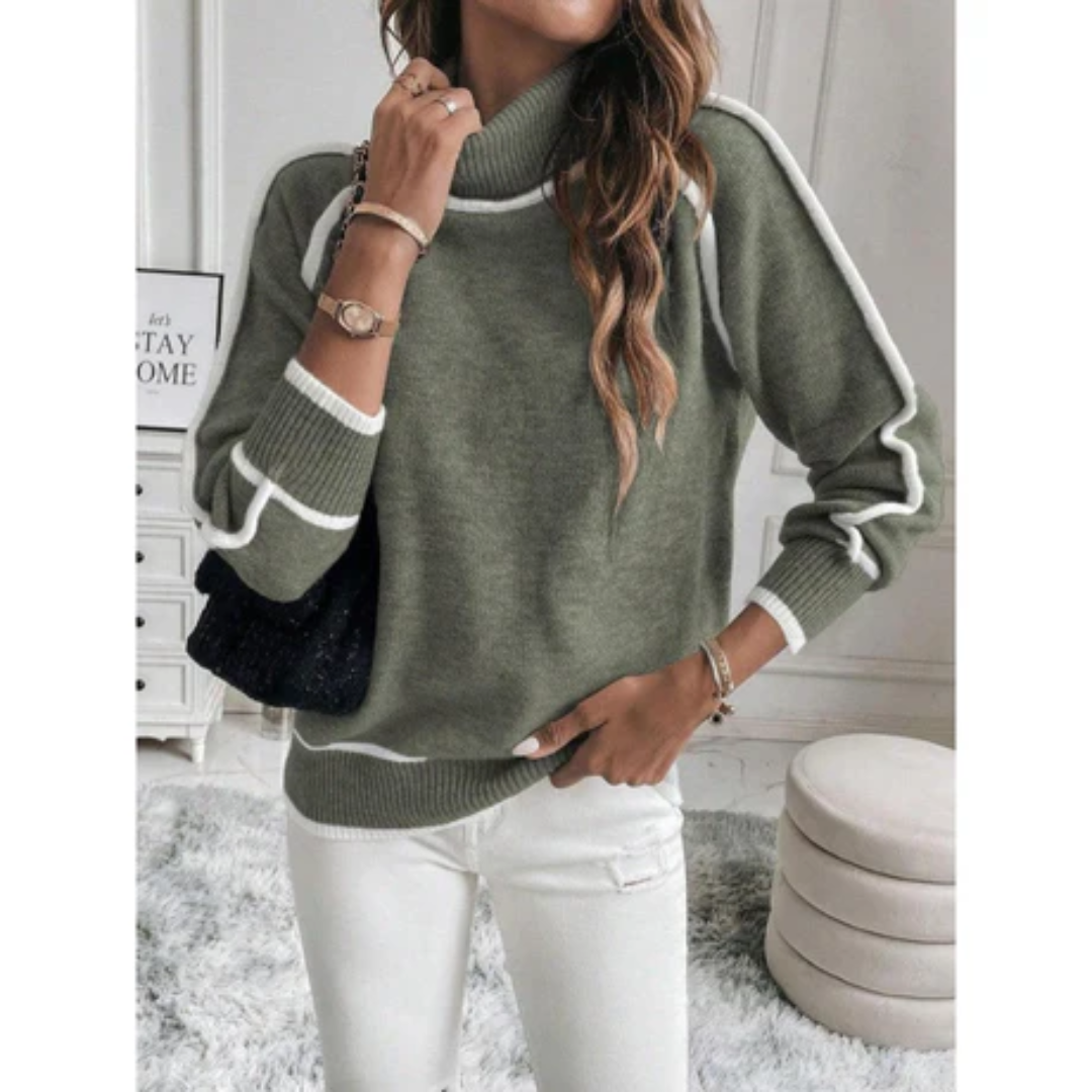 Princess | Winter Knitted Roll Neck Sweater For Women