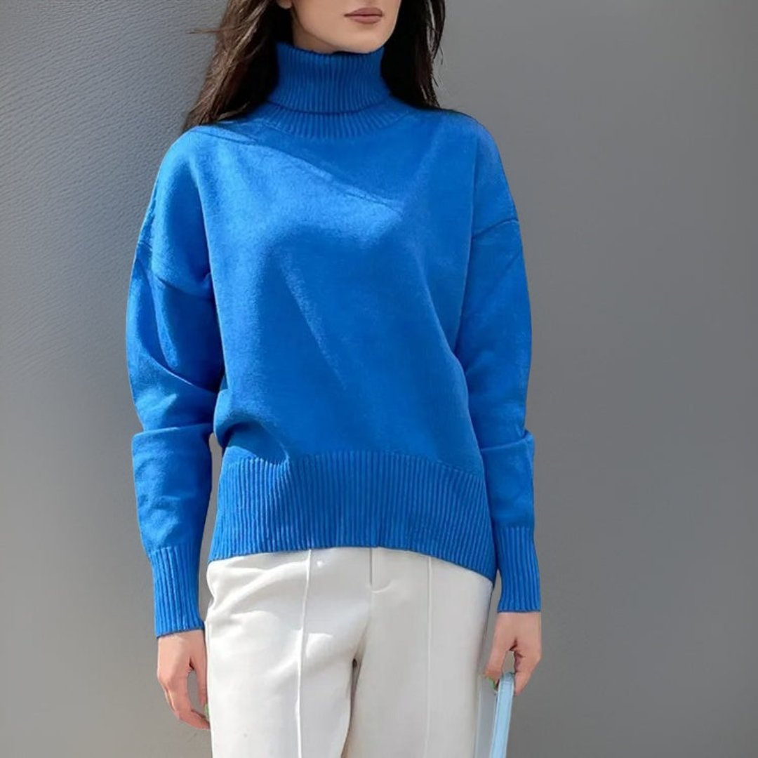 Giay | Warm Oversized Turtleneck Sweater for Women