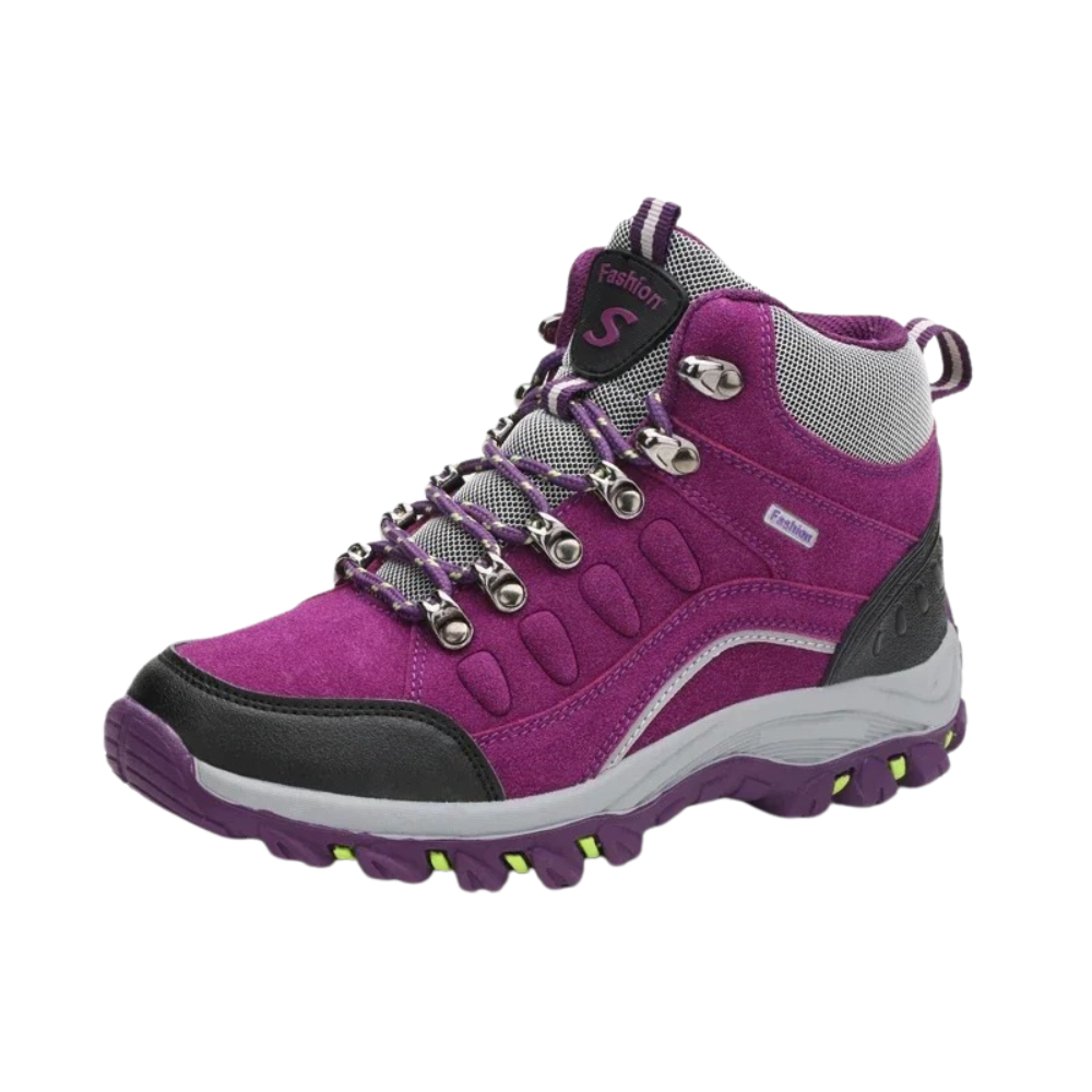 Evangeline - Women's warm mountain shoes - water resistant - reinforced ankle support - non-slip