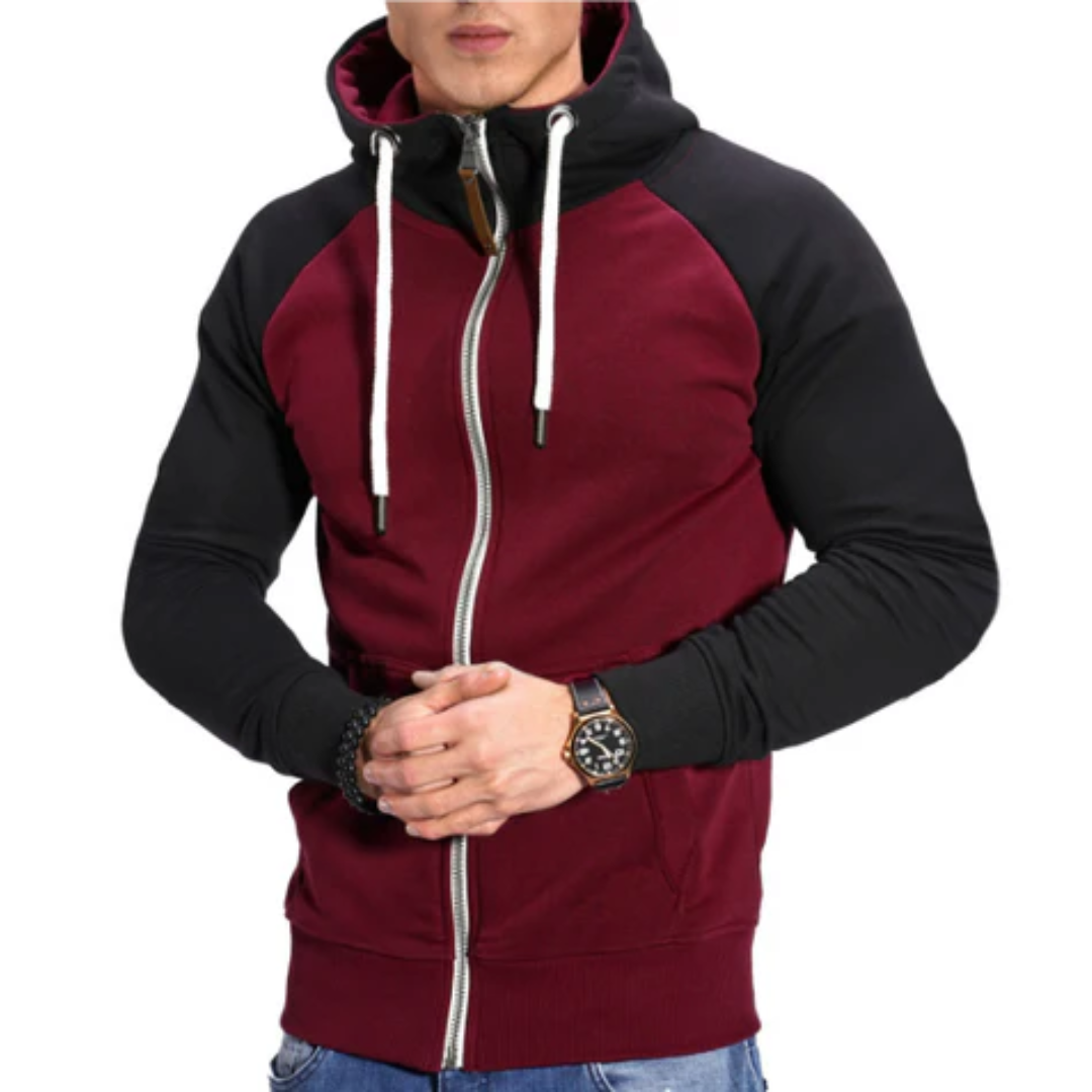 Harvey | Thick Winter Zip Up Jacket For Men