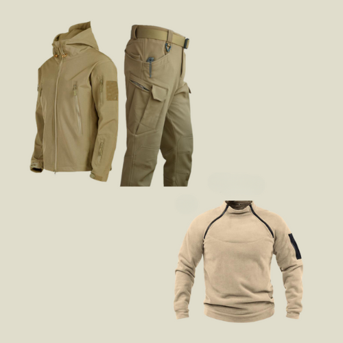 David™ - Three-piece set: trousers, jacket, and jumper