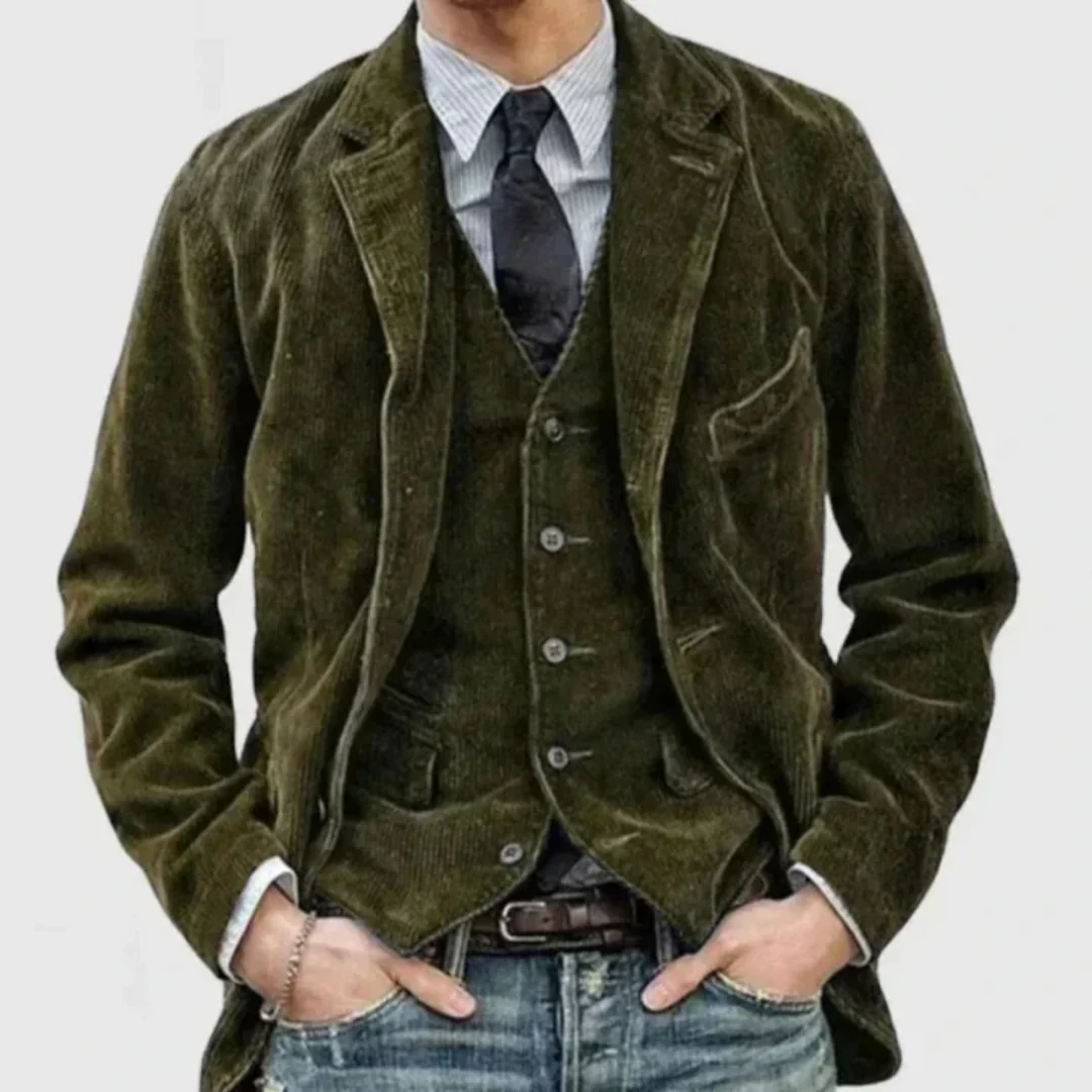 Cyrus | Formal Corduroy Set For Men