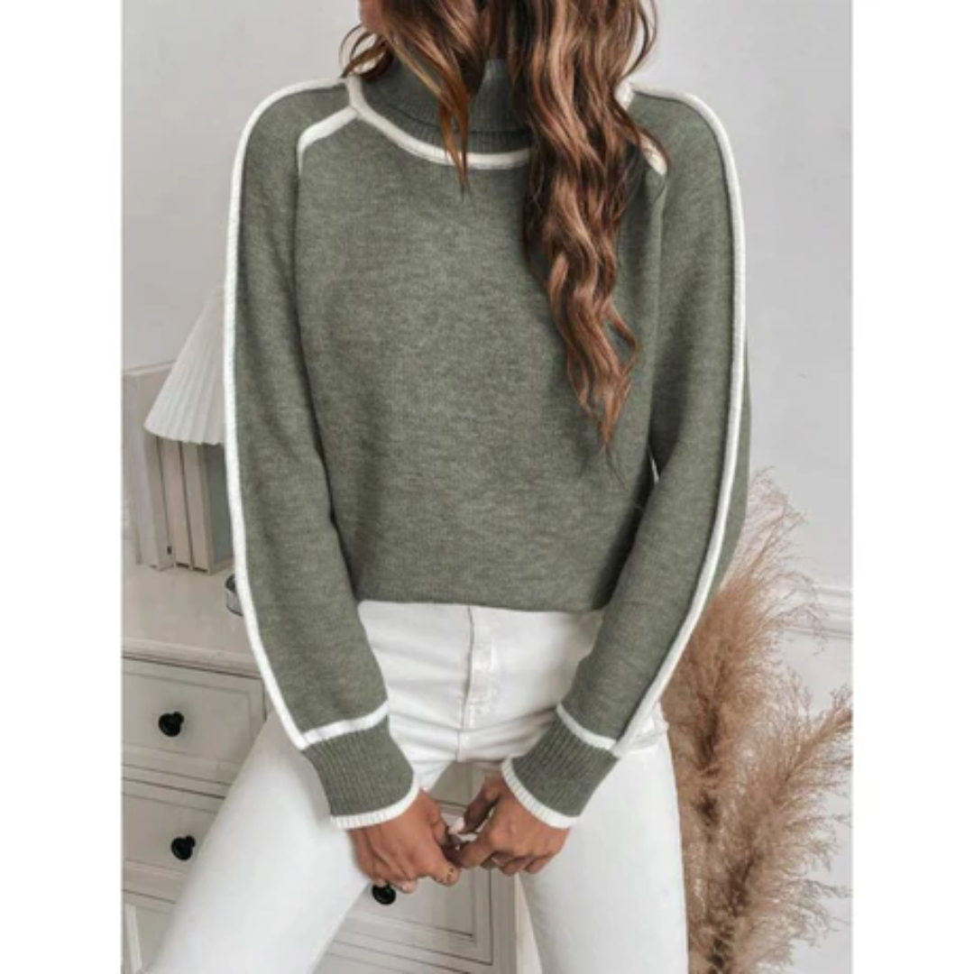 Princess | Winter Knitted Roll Neck Sweater For Women