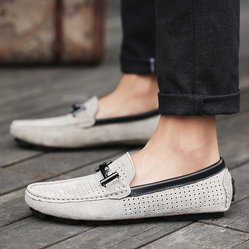 Breathable fashionable men's loafers