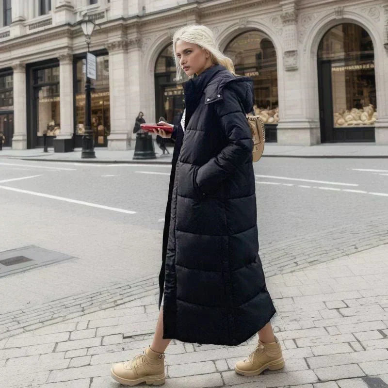 Long winter coat for women