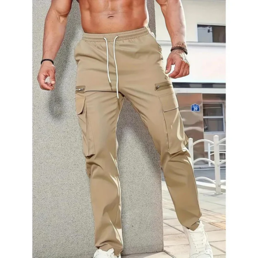 Jhon | Cargo Drawstring Pants For Men