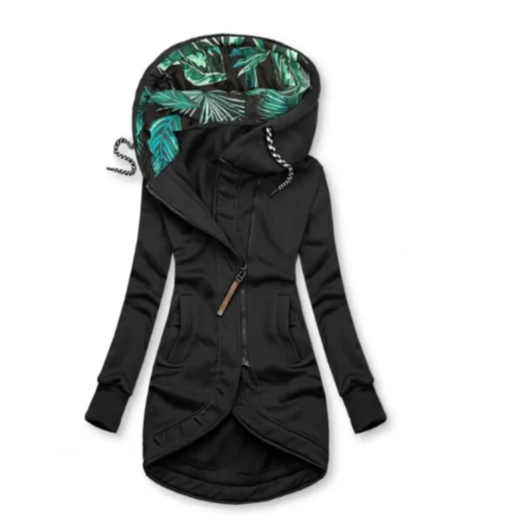 Honey | Long Winter Jacket With Hood For Women