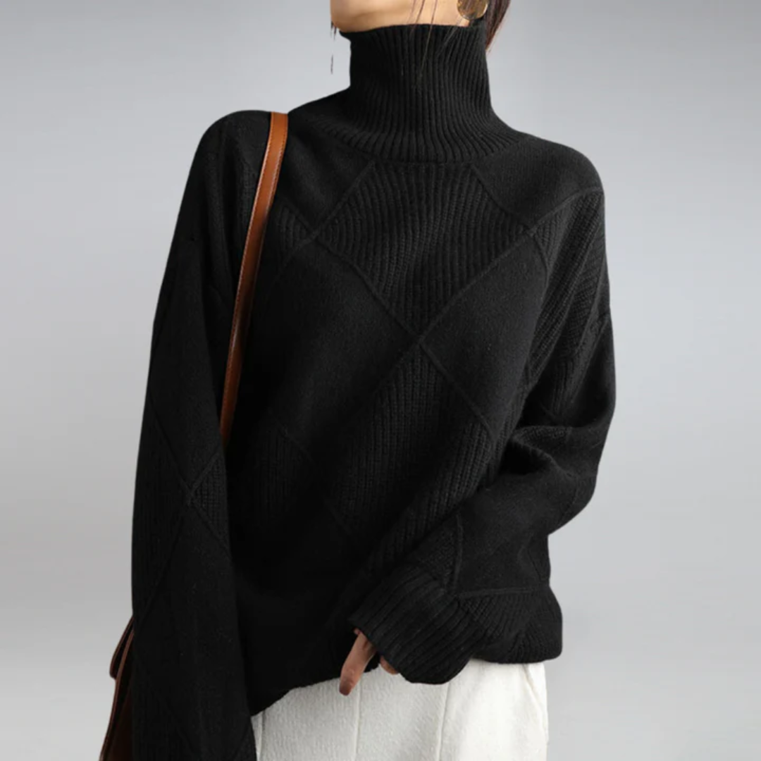 Adelaide | Knitted Turtleneck Sweater For Women