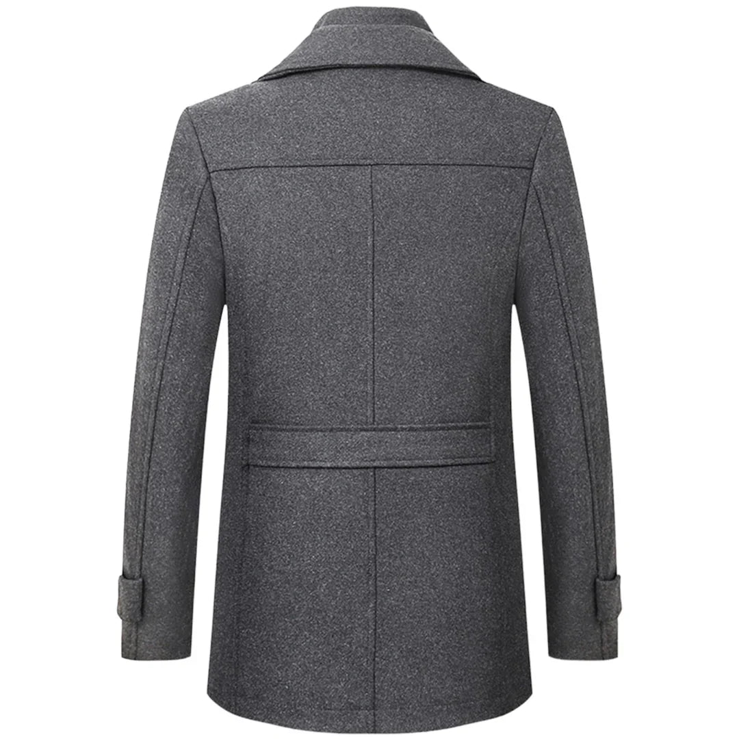 Men's Single-Breasted Winter Coat