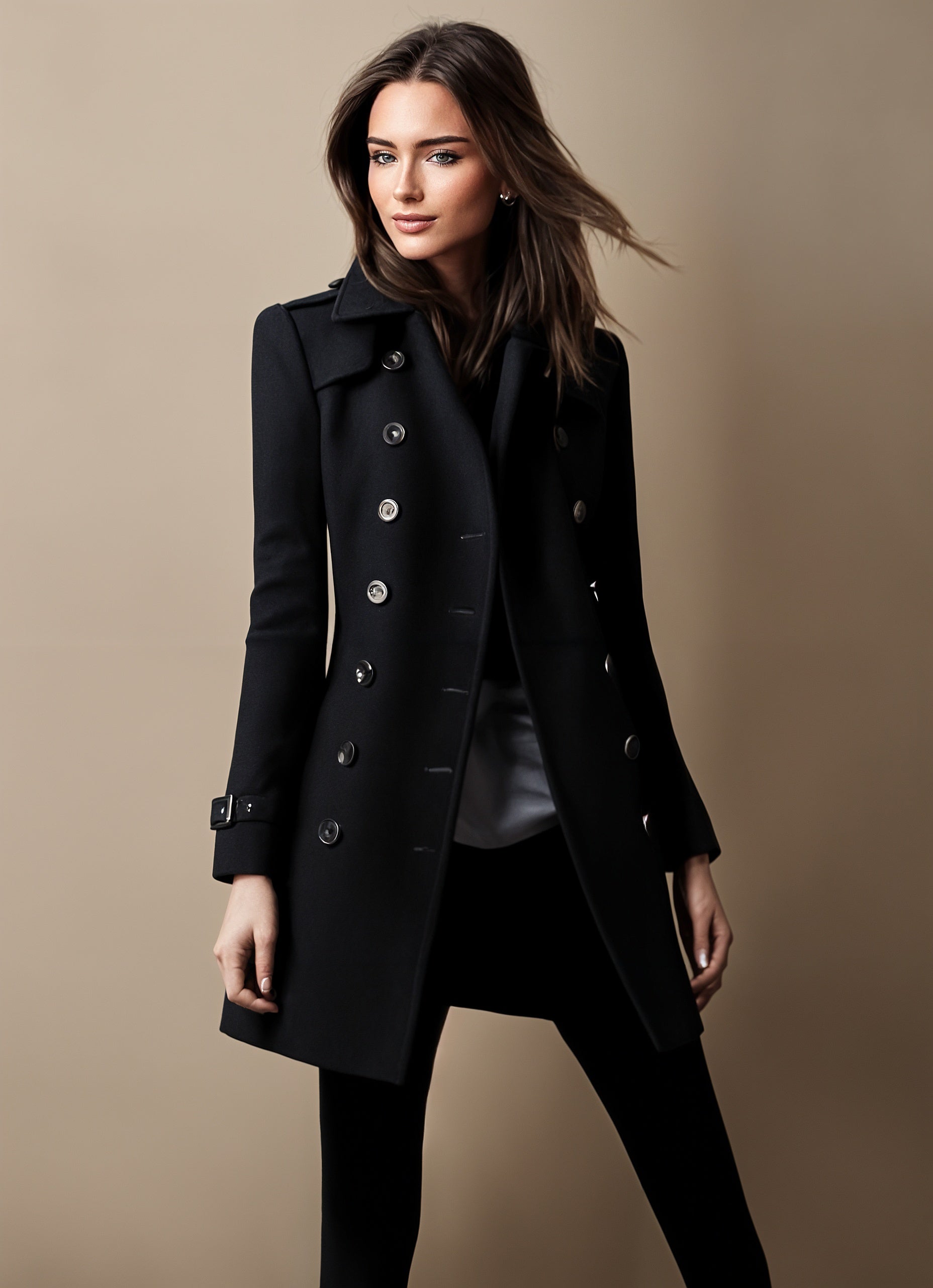 Carmela™ - Elegant Long Coat