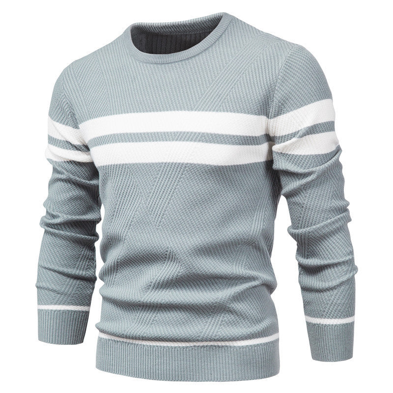 Elias - Casual striped sweater for men