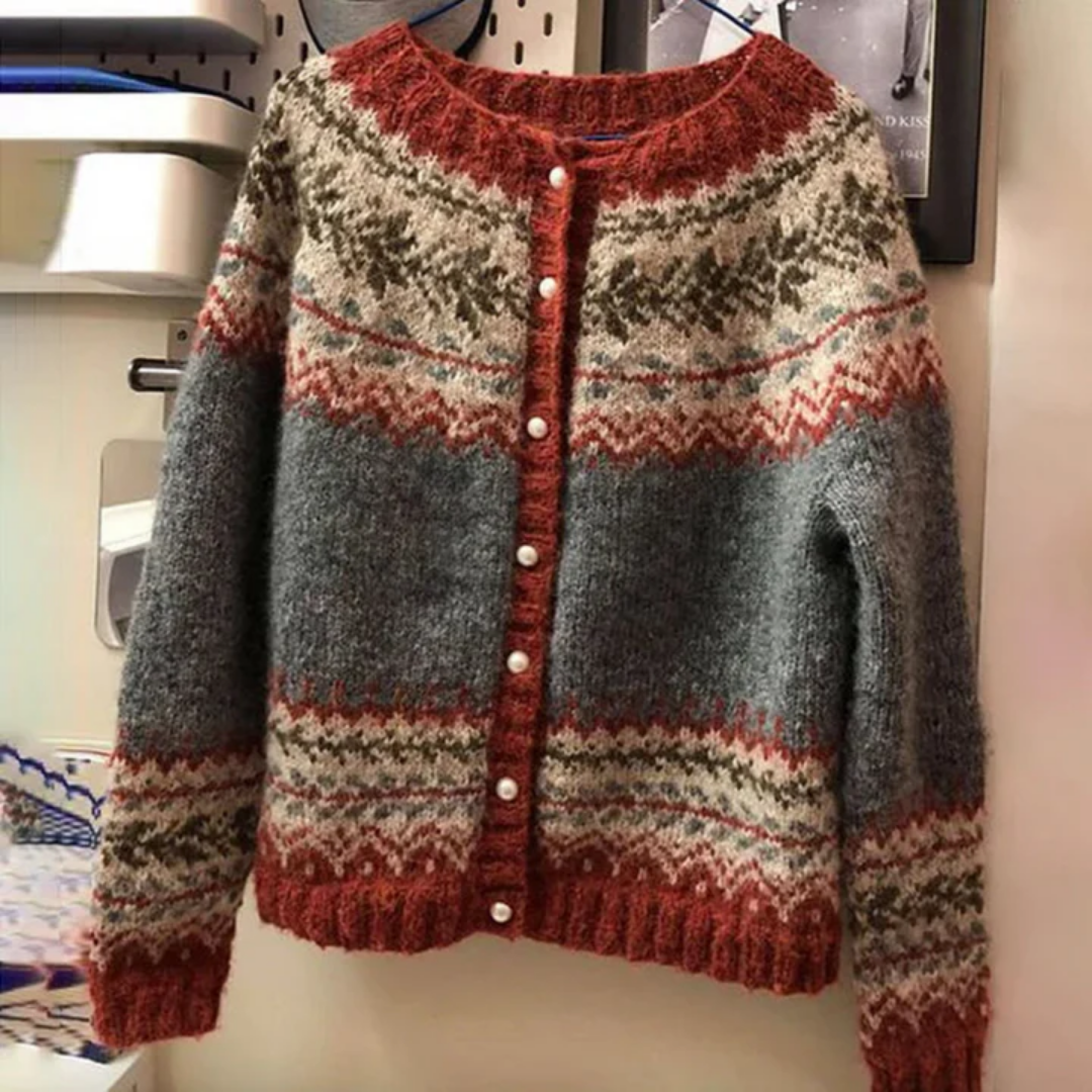 Sylvia | Elegant Christmas Cardigan For Women