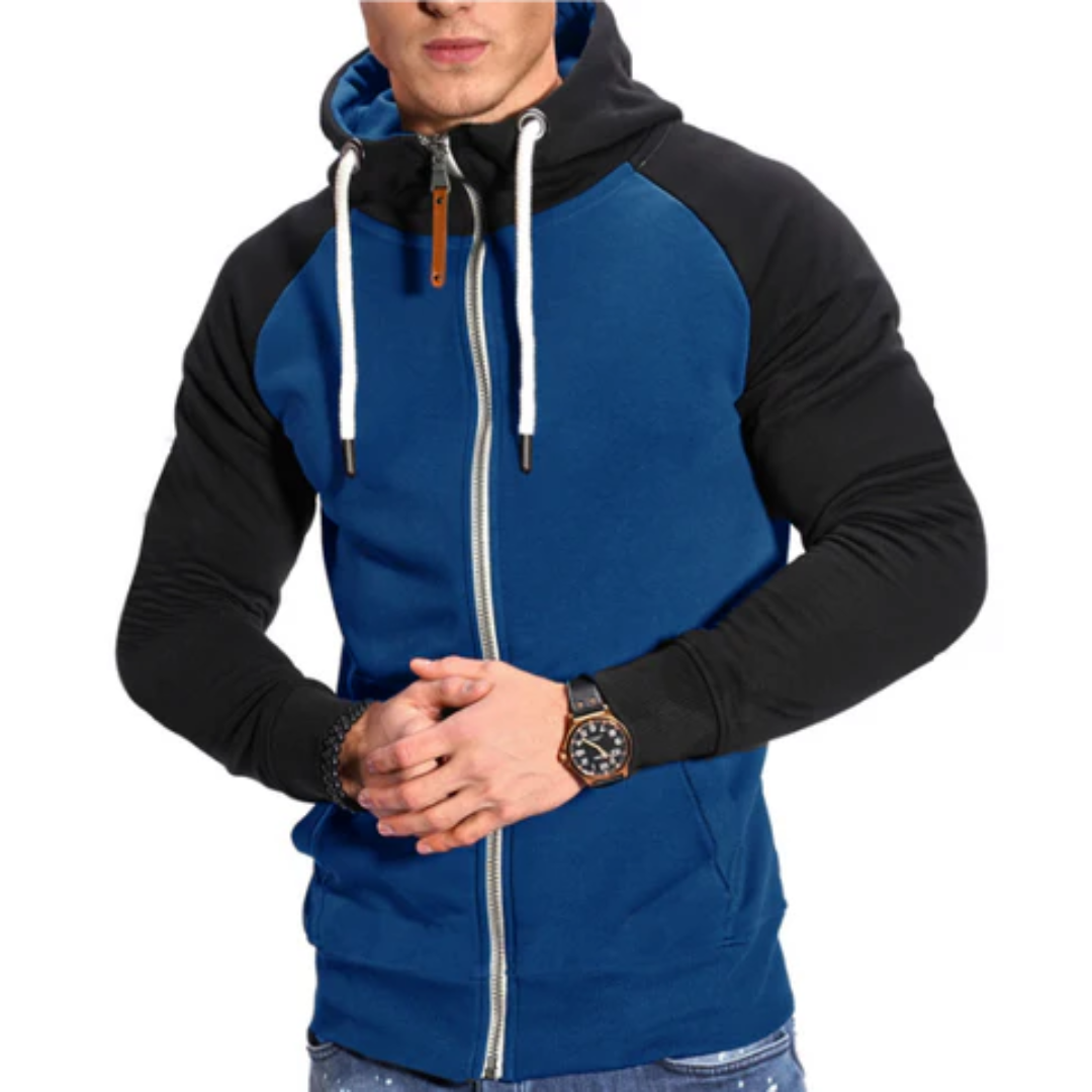 Harvey | Thick Winter Zip Up Jacket For Men