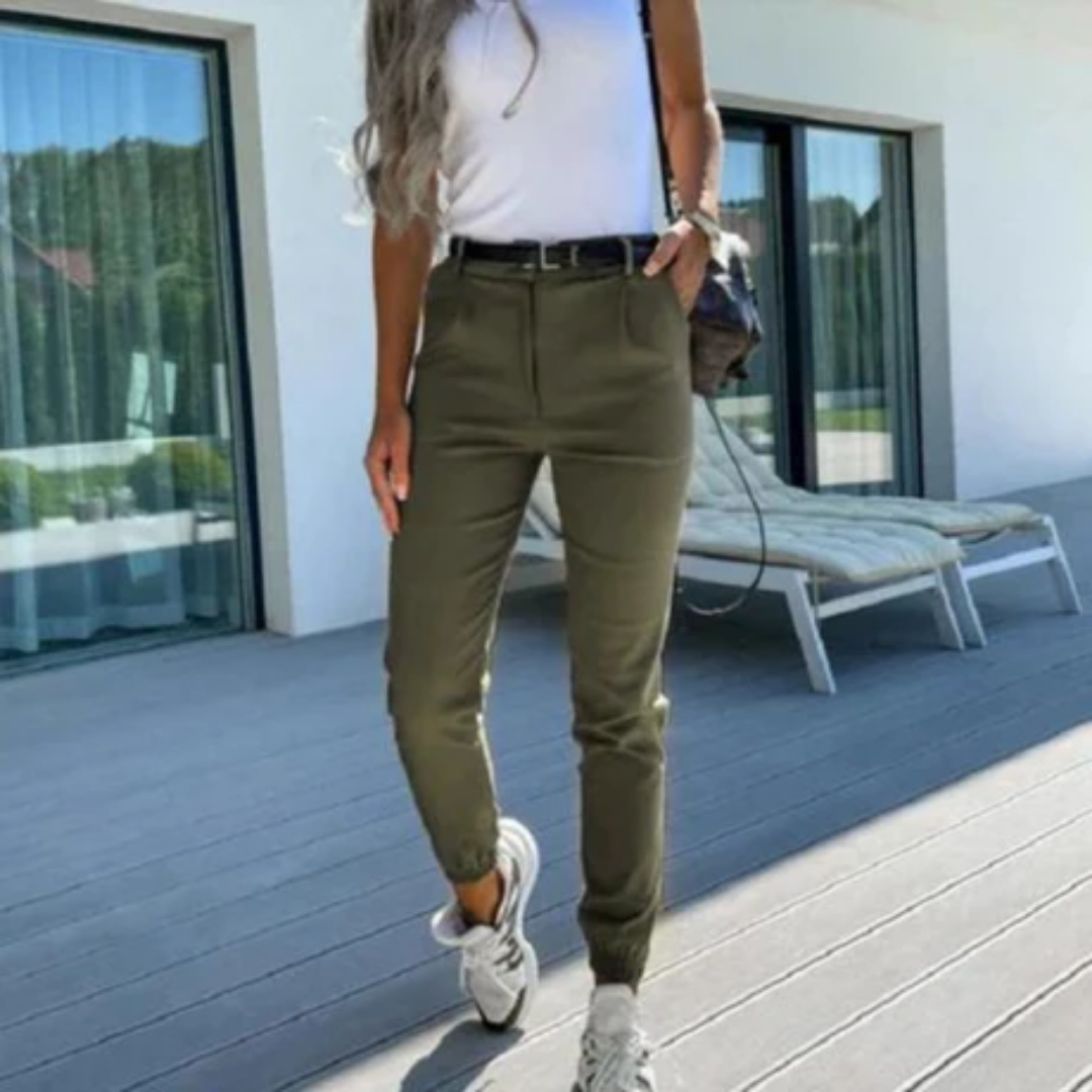 Michone | Casual Work Chino Pants For Women