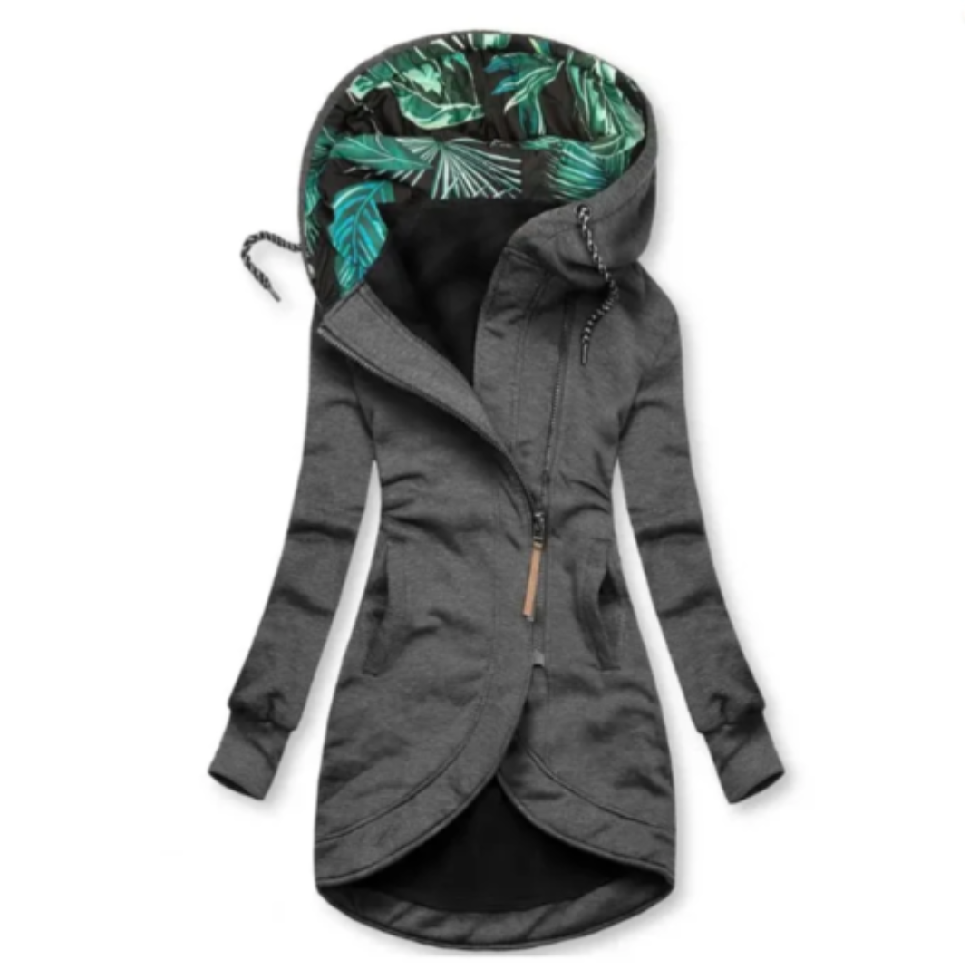 Honey | Long Winter Jacket With Hood For Women