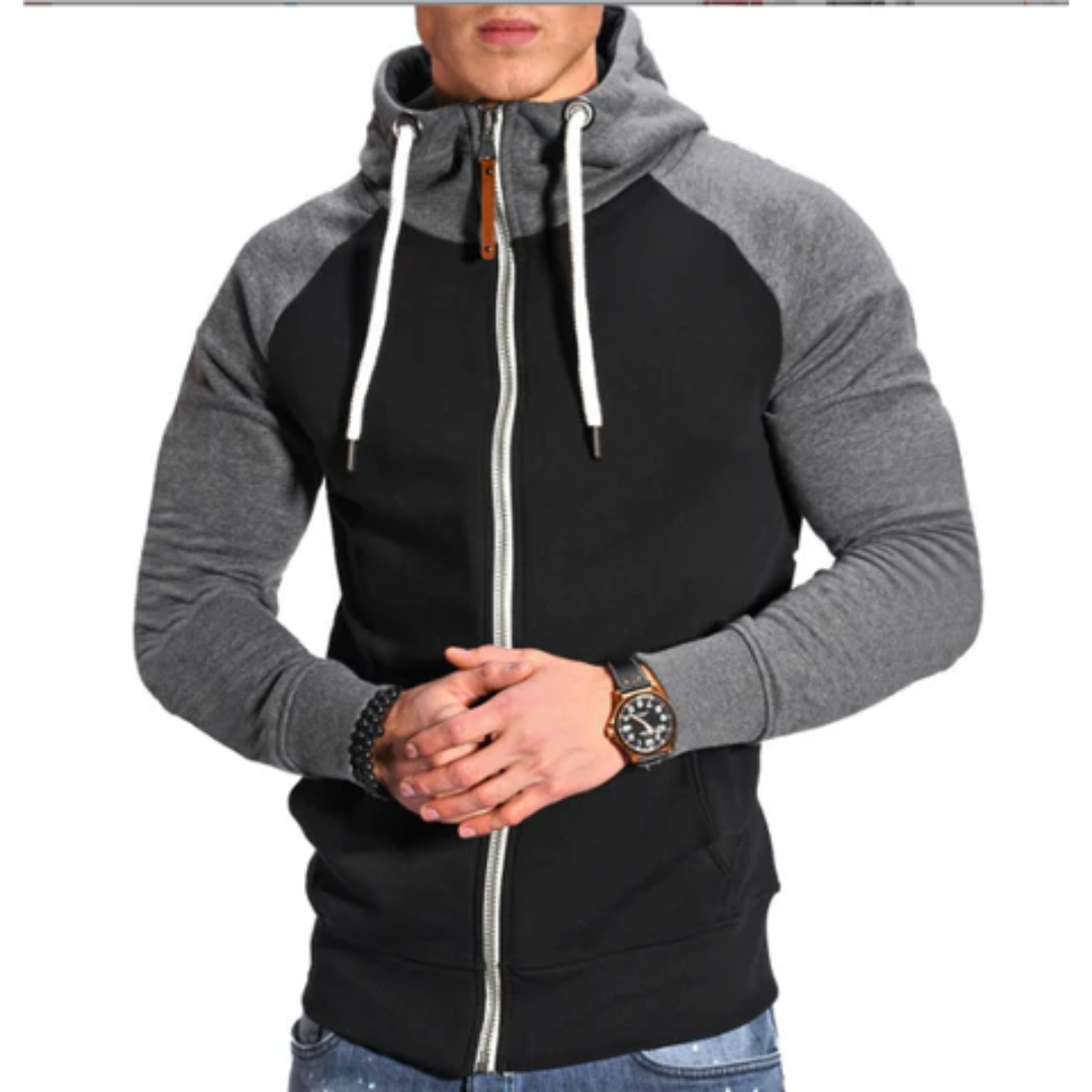 Harvey | Thick Winter Zip Up Jacket For Men