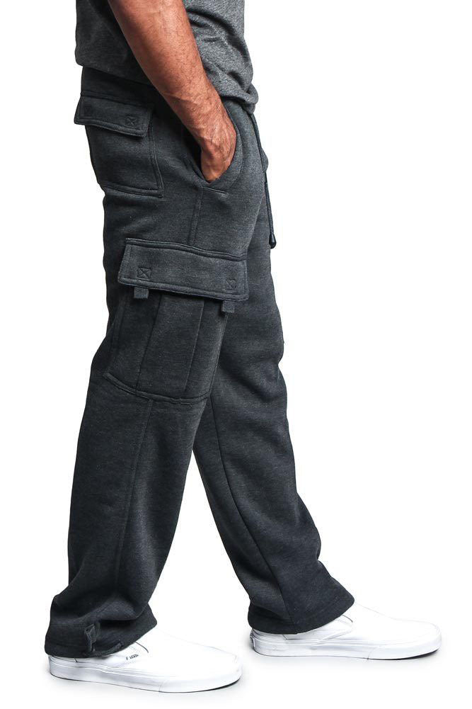 Casual sports multi-pocket trousers