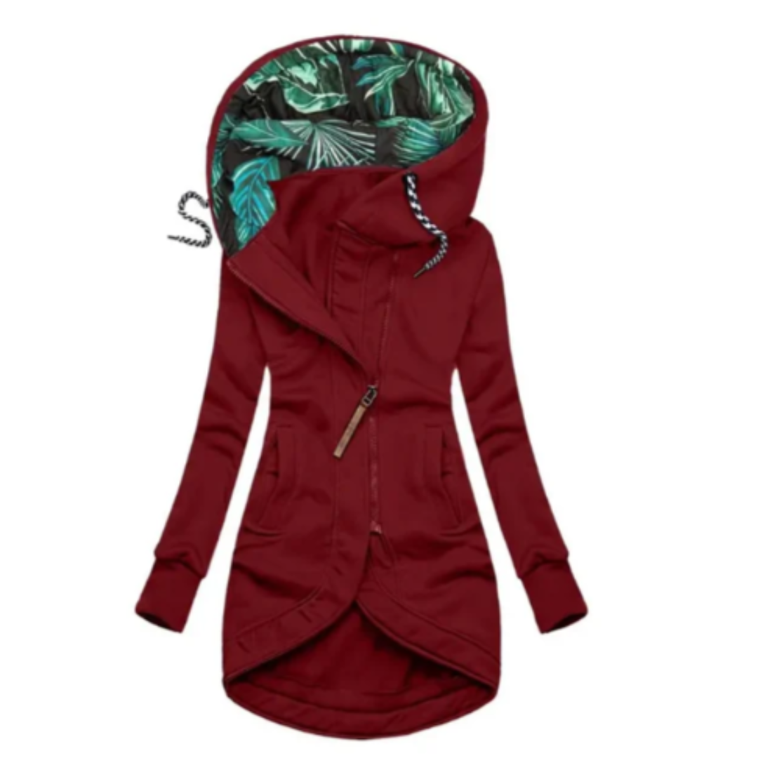 Honey | Long Winter Jacket With Hood For Women