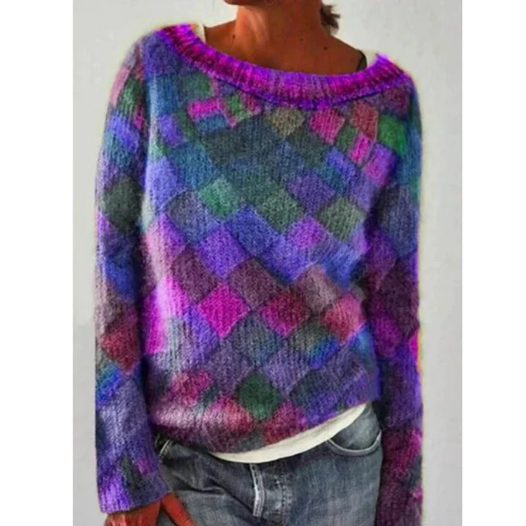 Shaira | Vibrant Cozy Sweater For Women