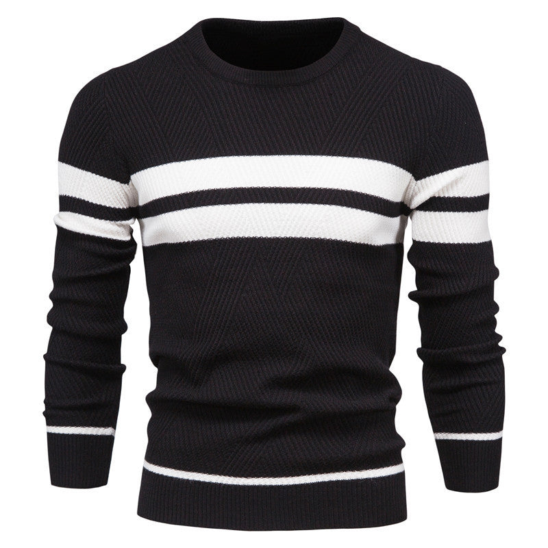 Elias - Casual striped sweater for men