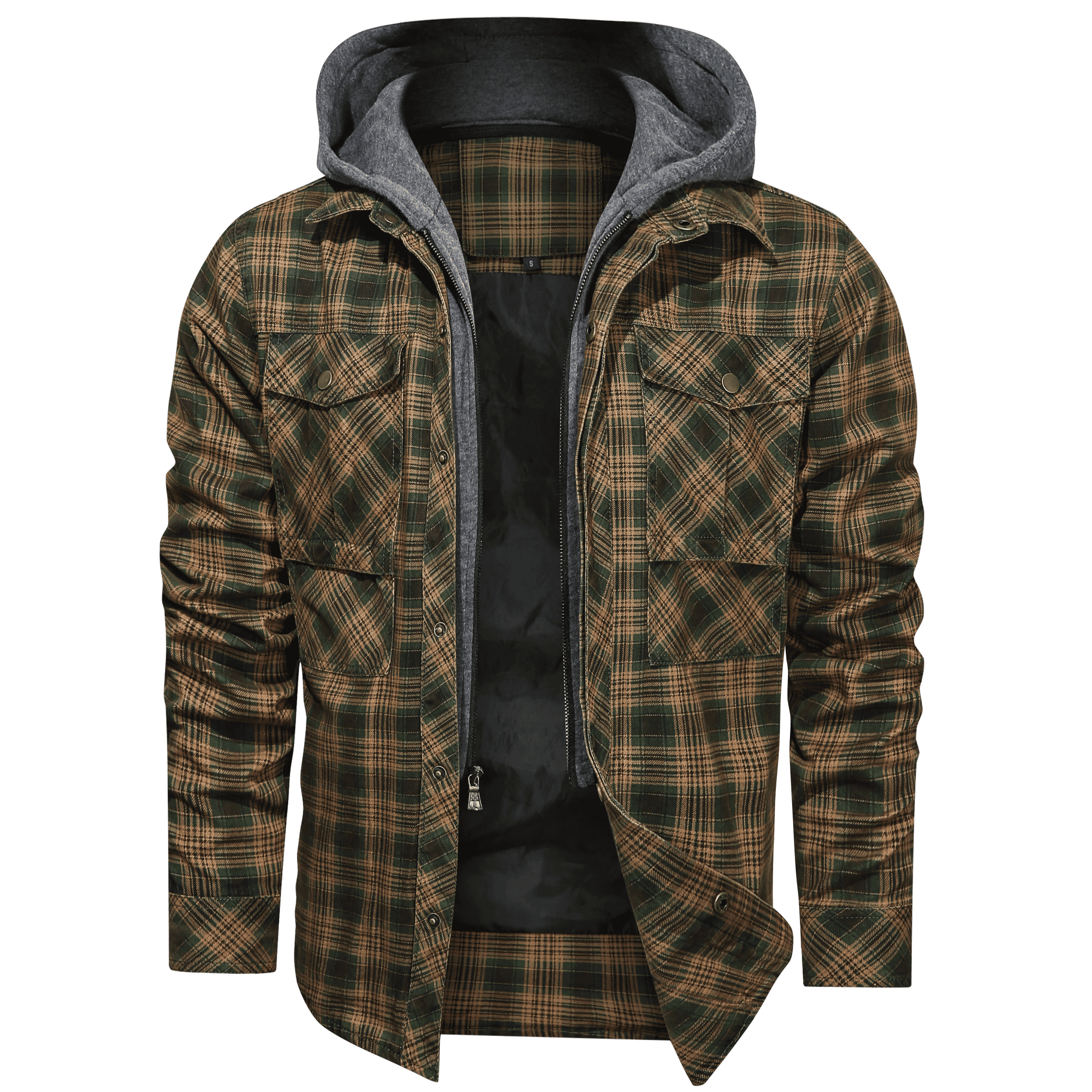 Checked jacket