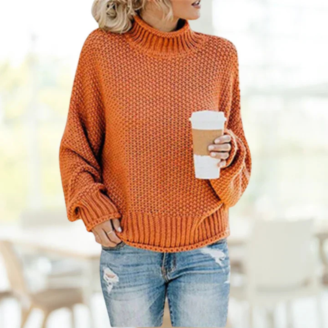 Serah | Winter Turtleneck Knitted Sweater for Women