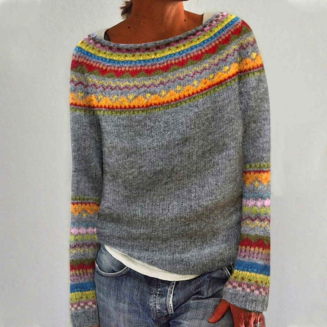 Courtneyamin | Warm Winter Knitted Sweater For Women