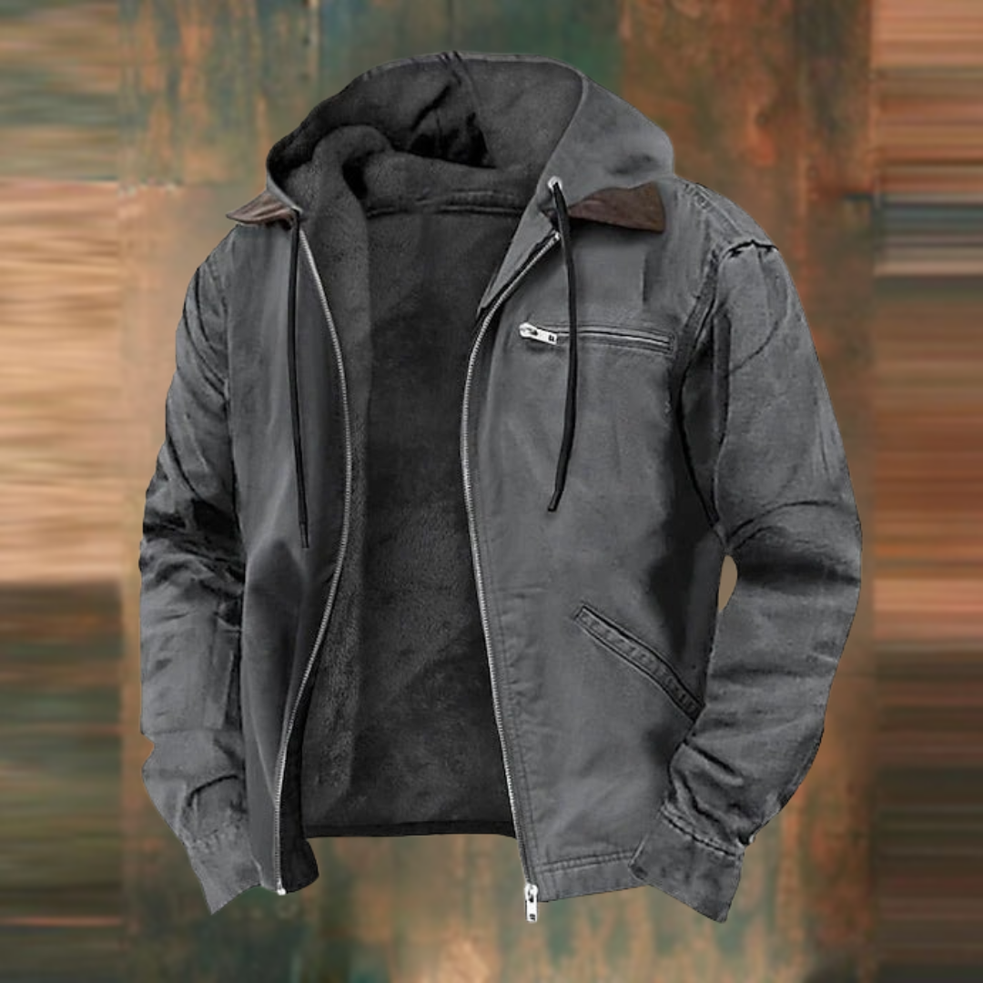 Benad | Winter Zipper Hooded Jacket For Men