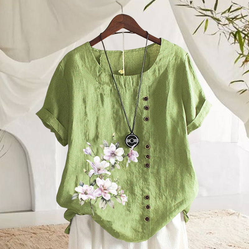 Comfortable cotton linen shirt