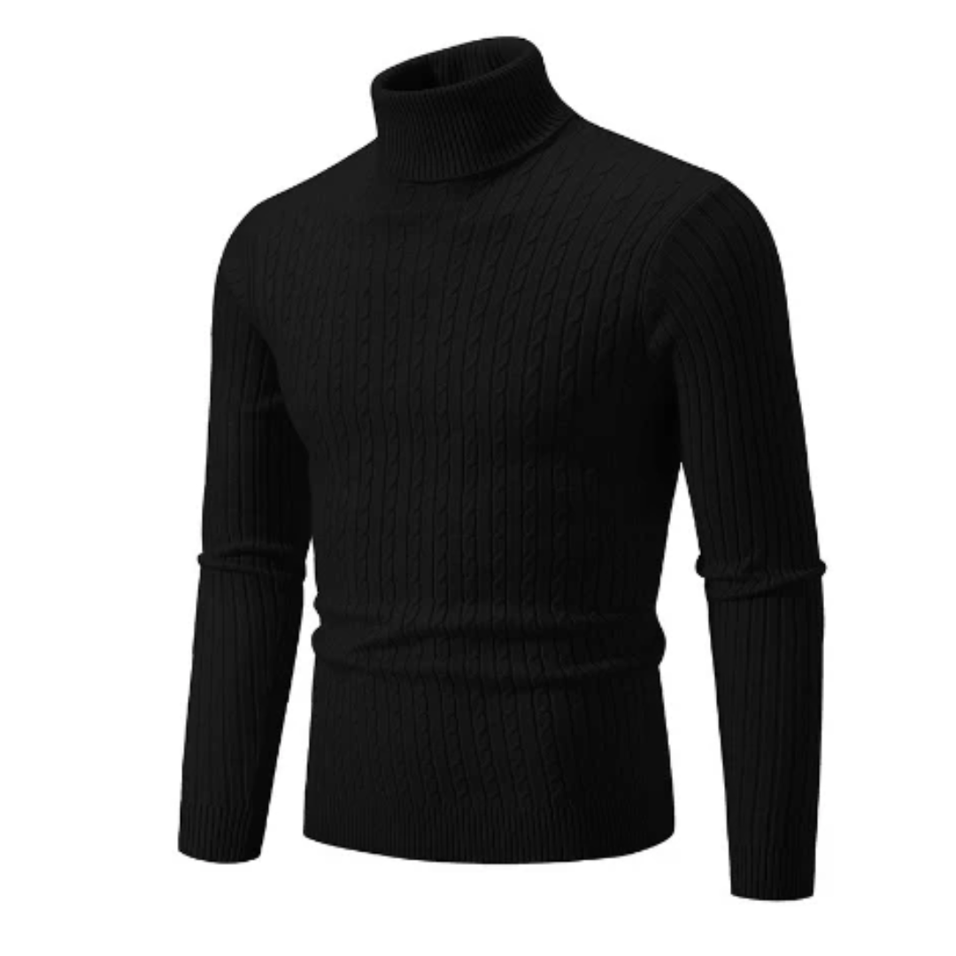 Keith | Turtleneck Knit Sweater For Men